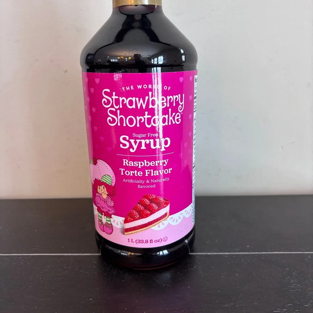 Strawberry Shortcake | Sugar Free‎ Syrup | Raspberry Torte | 1L 33.8 fl oz NEW